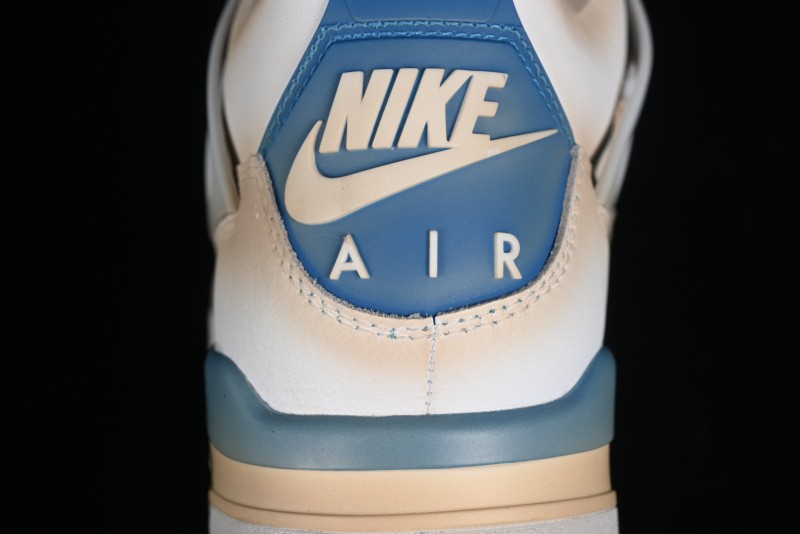 Nike Air Jordan 4 Retro Basketball Shoes Blastoise Collaboration - 308797-105