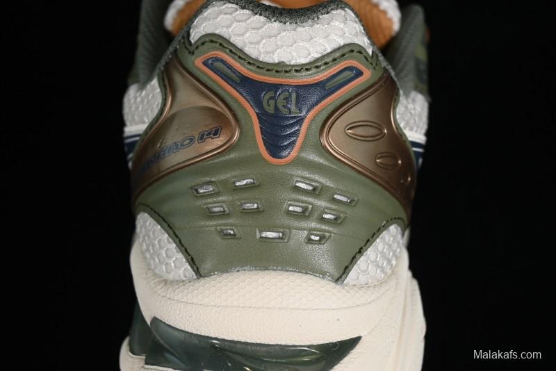 Asics Gel-Kayano 14 Running Shoes with 3D Visible GEL Cushioning and FF BLAST PLUS Midsole - 1201A019-250