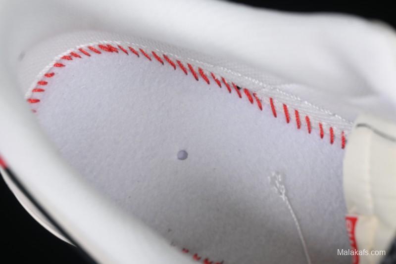 Nike Air Force 1 '07 Low Supreme Collaboration Casual Sneakers in Beige Black Red - BB7518-019