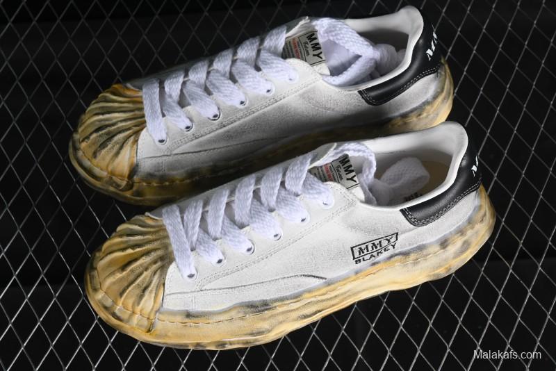 Wayne MMY Original Sole Leather Low Sneaker with Deconstructed Ice Cream Outsole - W.E5