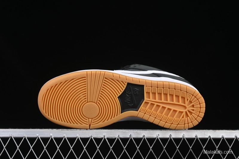 Nike SB Dunk Low Suede Black Skateboarding Shoes - CD2563-006