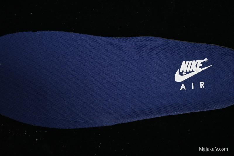 Nike Air Force 1 '07 Low Bape Collaboration - Blue Four Small Swoosh Casual Sneakers - KK1988-036