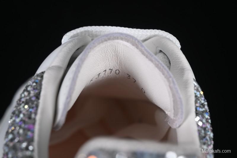 Alexander McQueen Oversized Sneakers with White Crystals - D.E5