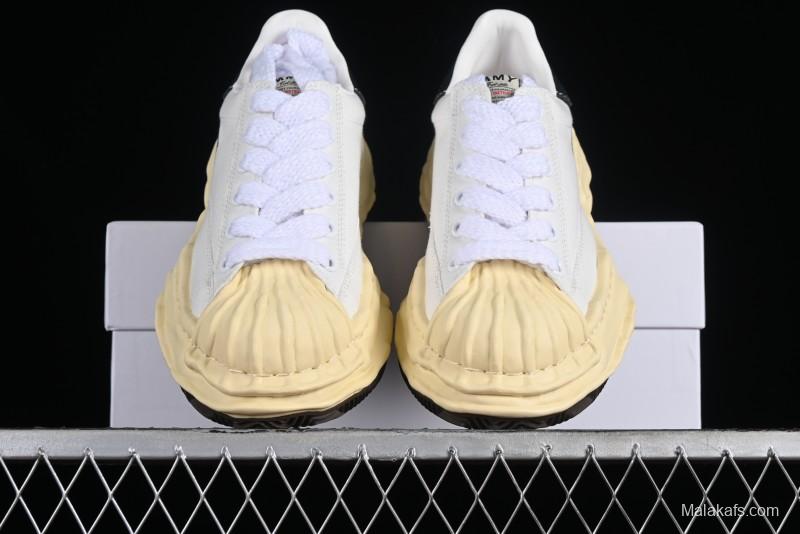 Wayne MMY Original Sole Leather Low Sneaker with Deconstructed Ice Cream Sole - W.E5
