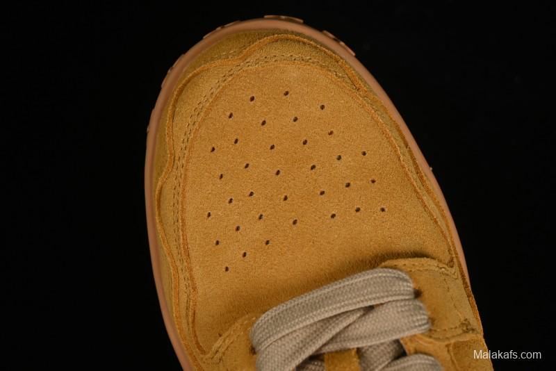 SMFK Comfortable Chunky Sole White Sneakers - T.D4