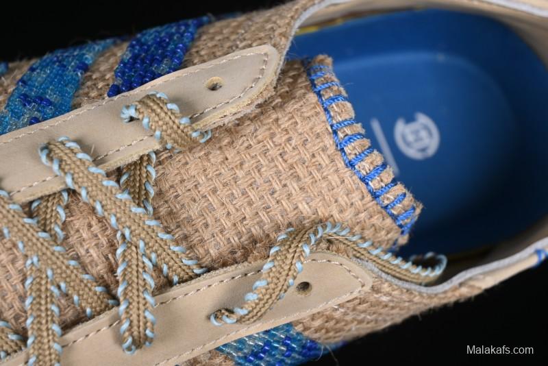 Adidas Clot x Originals Gazelle Indoor Retro Casual Slip-Resistant Wear-Resistant Low-Top Sneakers - IH3641