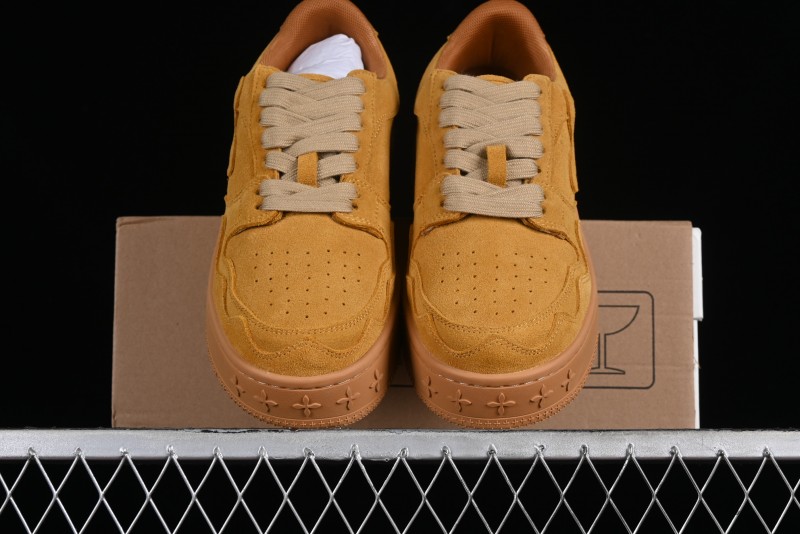 SMFK Comfortable Chunky Sole White Sneakers - T.D4