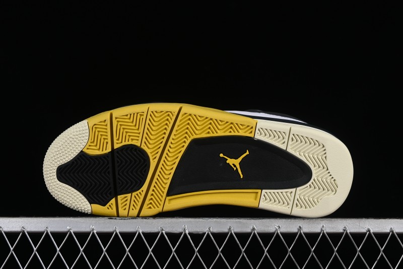 Nike Air Jordan 4 Retro Vivid Sulfur Basketball Shoes - AQ9129-101