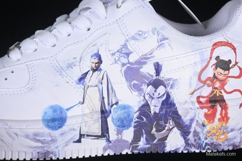 Nike Air Force 1 '07 Low Casual Sneakers with Built-in Full-Length Air Cushion - DD8959-100