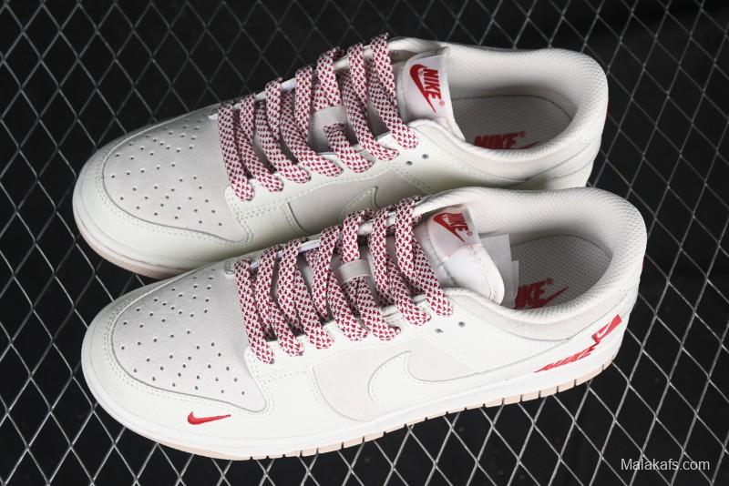 Nike SB Dunk Low CNY Red Anniversary Customized Low-Top Casual Skate Shoes - DJ2024-116