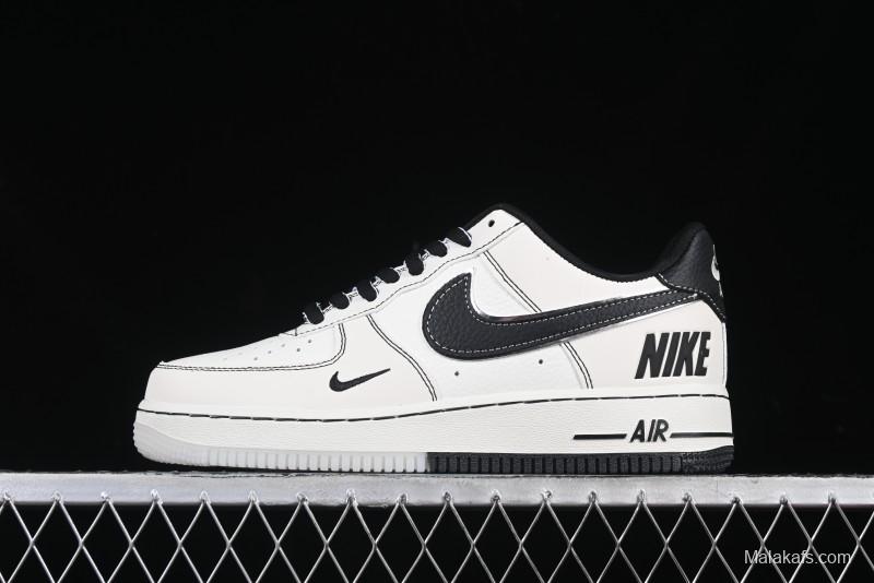 Nike Air Force 1 '07 Low Collaboration Sneakers with Black Stitch Dual-Color Sole - CH6336-515