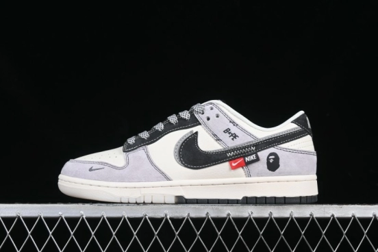 Nike SB Dunk Low BAPE Collaboration Anniversary Customized Low-Top Casual Sneakers - DM6868-031