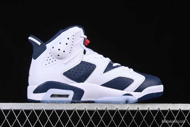 Nike Air Jordan 6 Retro "Olympic" Basketball Shoes - CT8529-164