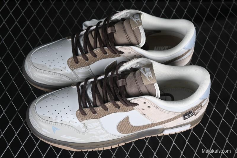 Nike Dunk Low Panda Prank Pioneer Project Jupiter Black Grey Low Top Casual Sneakers - HQ1175-240