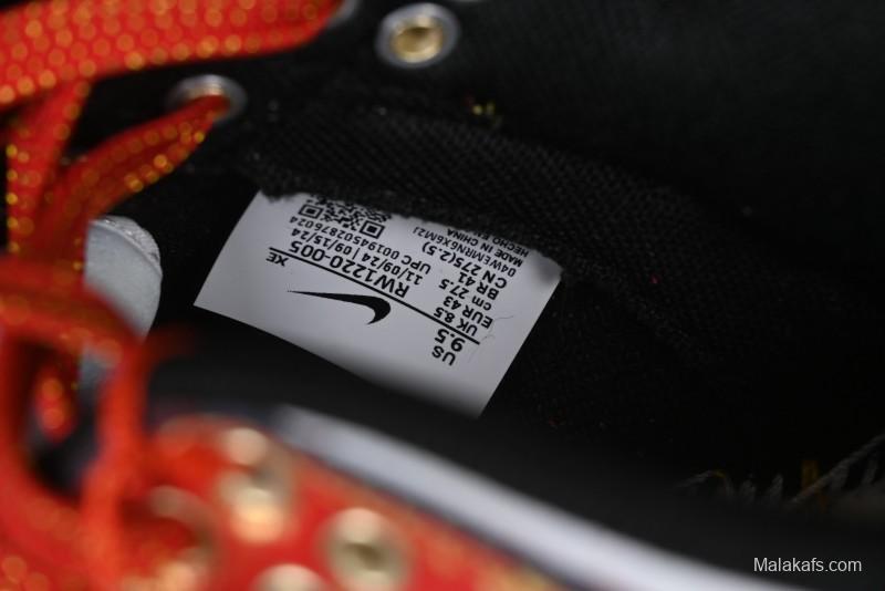 Nike SB Dunk Low Chinese New Year Celebration Red Anniversary High-End Custom Low-Top Casual Skate Shoes - RW1220-005