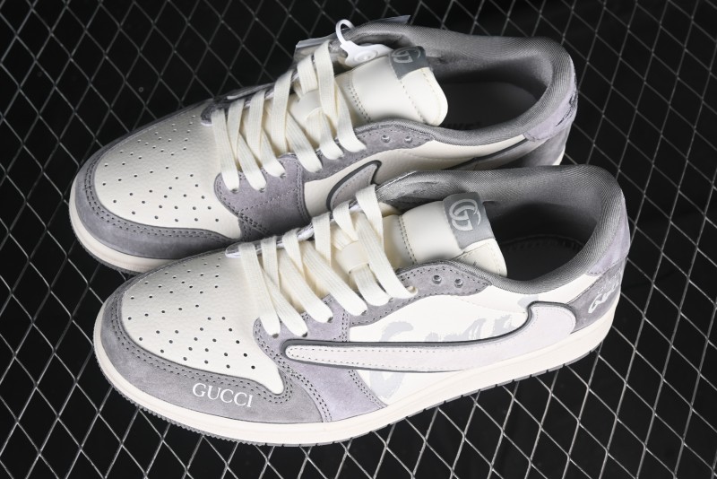 Nike Travis Scott x Fragment Design x Air Jordan 1 Low OG SP AJ1 Sneakers - DM9288-001