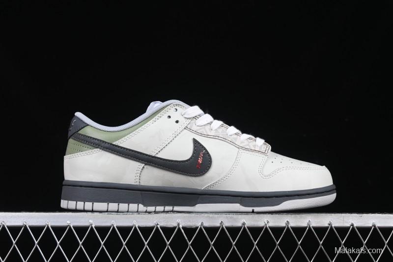 Nike Dunk Retro Low Grey Fog Panda Prank Mountain Theme Casual Sneakers - DD1391-103