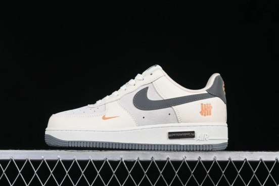 Nike Air Force 1 '07 Low UN Collaboration Beige Grey Metal Tag Casual Sneakers - DF0188-023