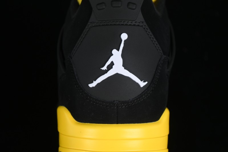 Nike Air Jordan 4 Retro Basketball Shoes Thunder - DH6927-017