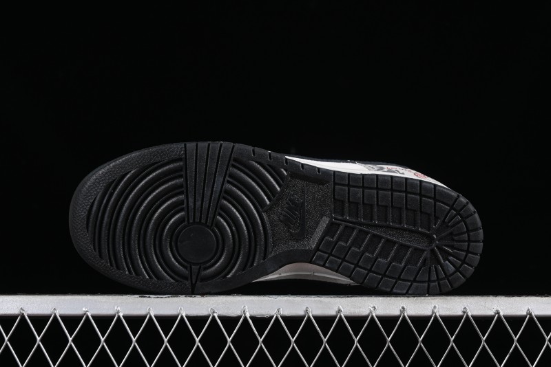 Nike SB Dunk Low Chinese New Year Limited Edition - Gray Dragon Anniversary High-End Custom Low-Top Casual Skate Shoes - XP3802-330