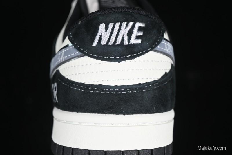 Nike SB Dunk Low Dior Collaboration Anniversary Edition Customized Low-Top Casual Sneakers - DJ2024-084