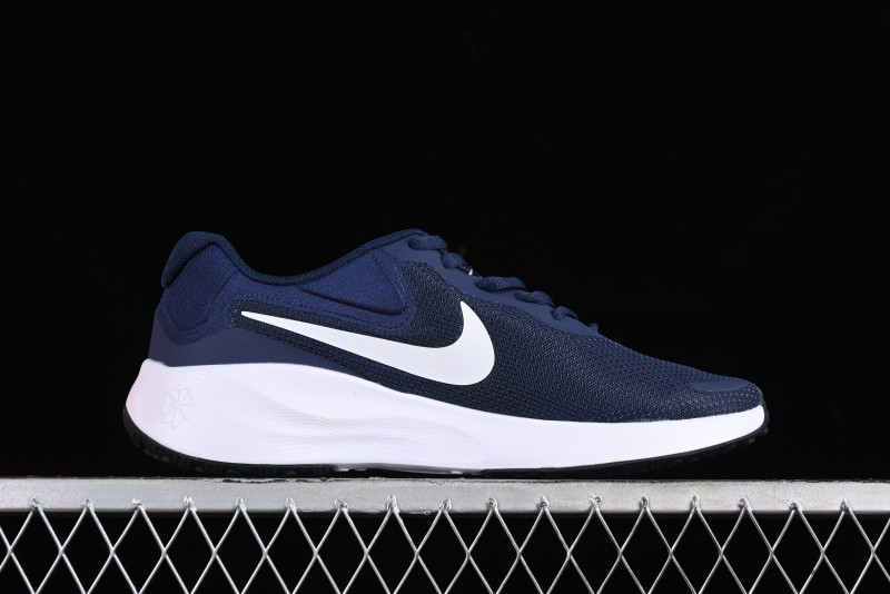 Nike Revolution 7 Wide Low-Top Running Shoes with Breathable Mesh and Durable Cushioning - FB2207-400