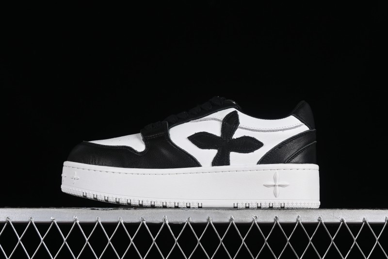 SMFK Comfortable Chunky Sole White Sneakers - T.D4