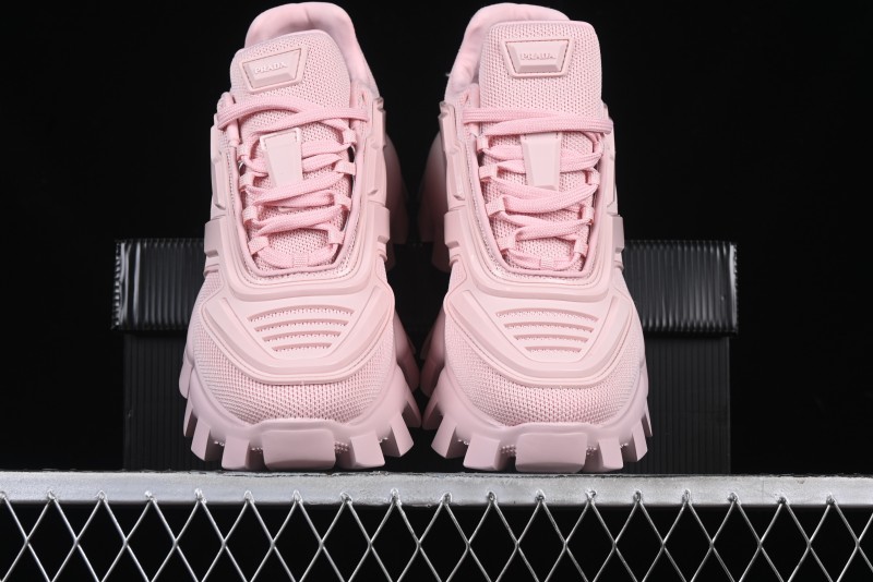 Prada Cloudbust Air Thunder Lifestyle Low-Top Sneakers with Anti-Slip and Wear-Resistant Design - 1E819L
