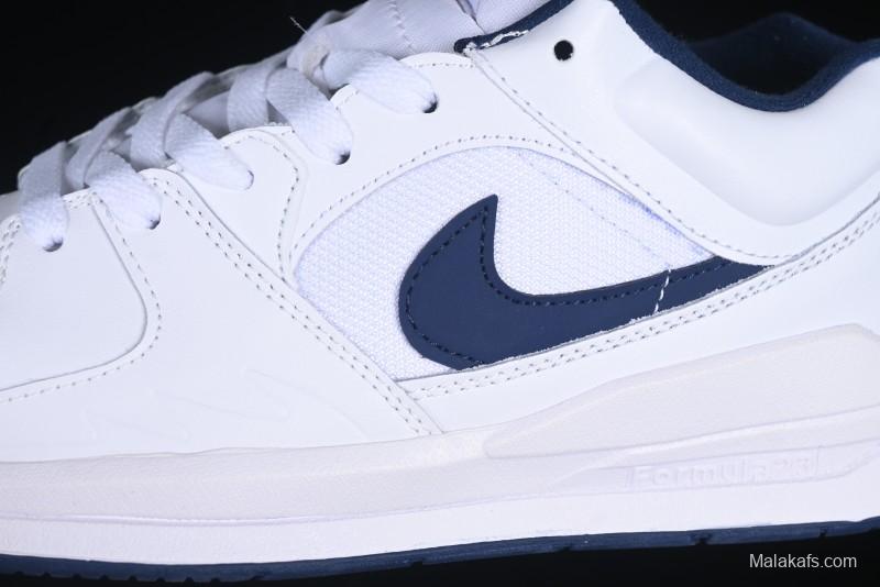 Nike Air Jordan Stadium 90 AJ Casual Sneakers with Midfoot Mesh Panels and Shark Tooth Design - HJ4406-100