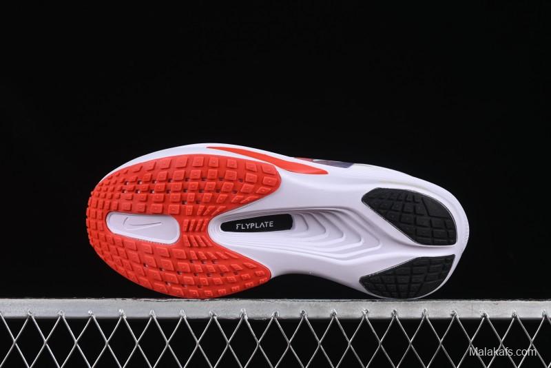 Nike Zoom Fly 6 Lightweight Responsive Running Shoes with Flyknit and Carbon Fiber Plate - HQ3498-100