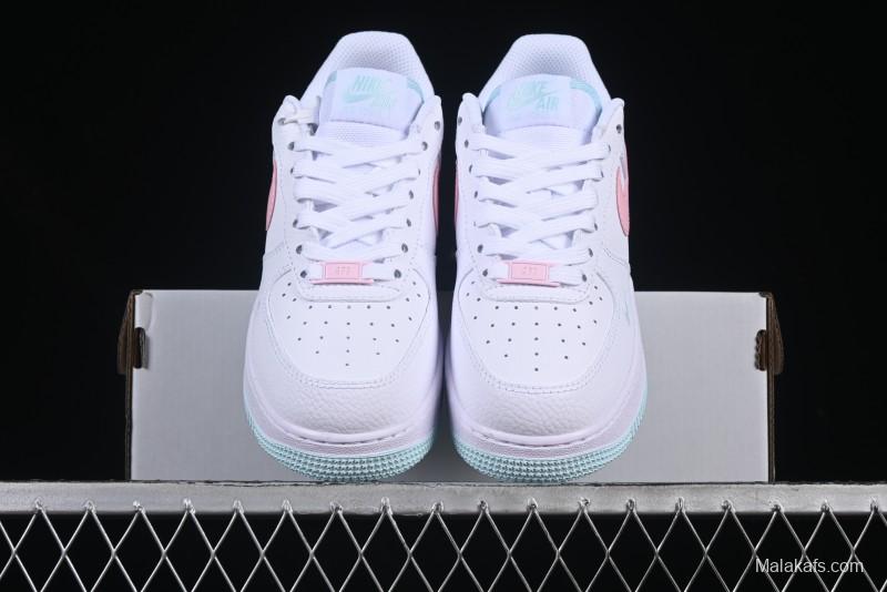 Nike Air Force 1'07 Low Casual Sneakers with Full-Length Air Cushion - IH0640-161