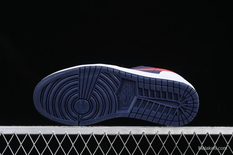 Nike Air Jordan 1 Low AJ1 Patriot Blue Red Low-Top Casual Lifestyle Sneakers - CZ8454-400