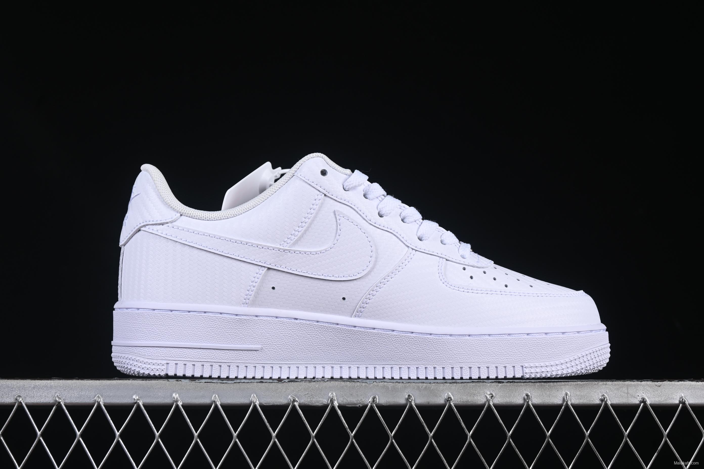 Nike Air Force 1'07 Low Casual Sneakers with Full-Length Air Cushion - HF2886-100