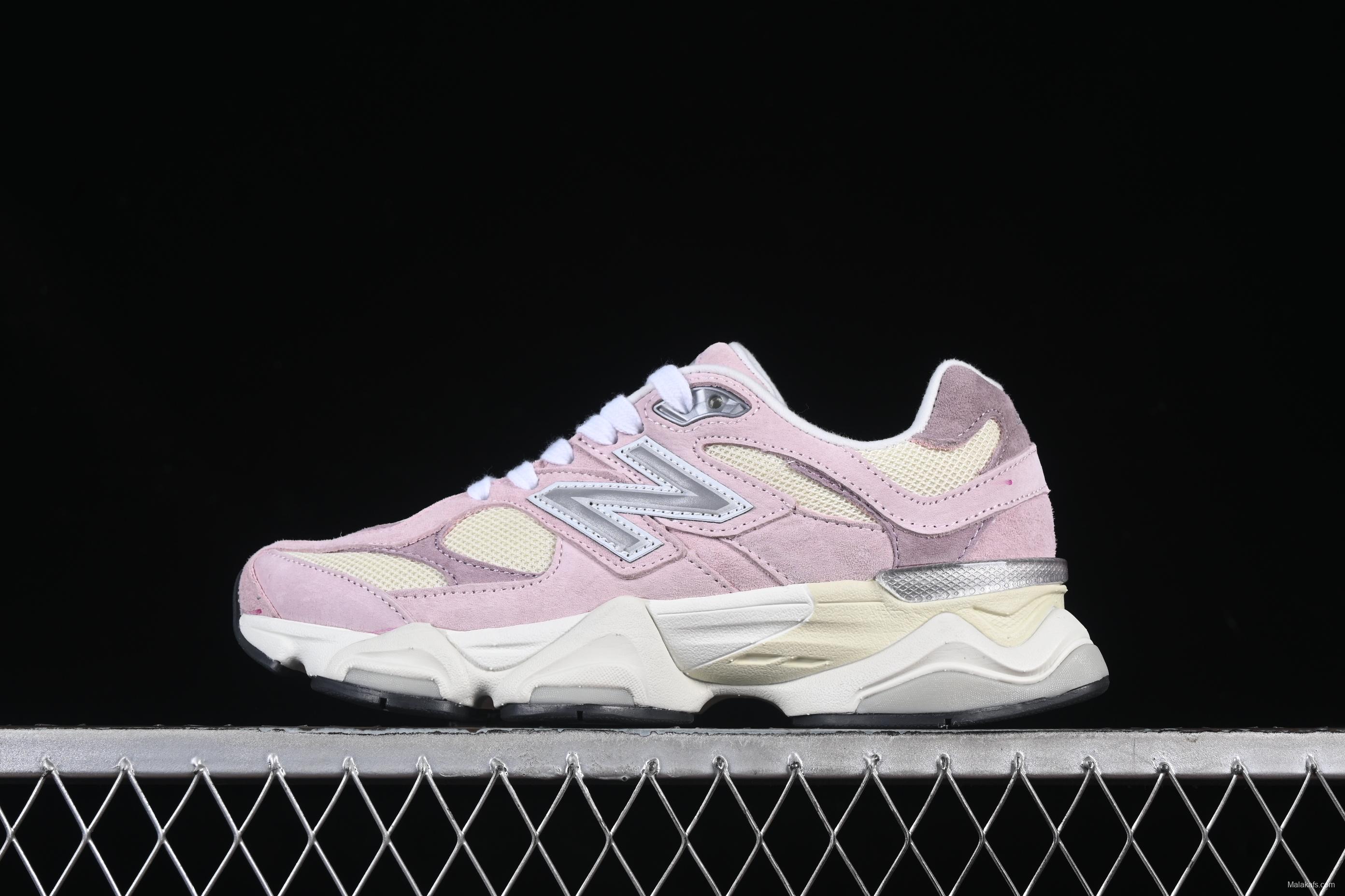 New Balance NB9060 Series Retro Casual Running Shoes with ABZORB Cushioning - U9060LBC