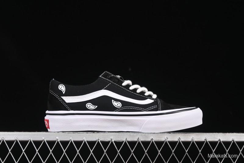 Vans Old Skool 36 Low-Top Retro Skate Shoes - VN000CRPGRN