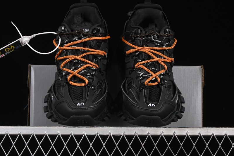 Balenciaga Track Sneaker Tess with Transparent Heel Strap - WTRHK1000