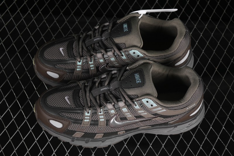 Nike P-6000 Prm Retro Casual Sneakers with Layered Design - CD6404-202