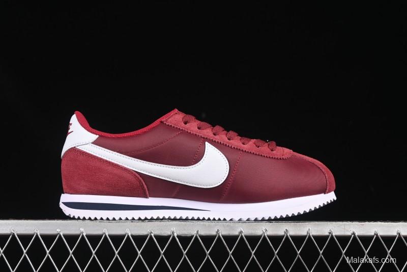 Nike Classic Cortez Leather Retro Running Shoes - DZ2795-600
