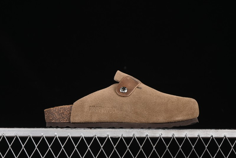 Birkenstock Arizona Soft Footbed Sandals with Suede Leather and Lambswool Lining - G.D4