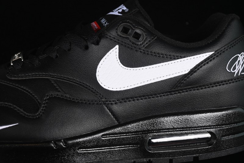 Nike Air Max 1 Retro Running Shoes with Half-Sole Air Cushion - HF8813-001