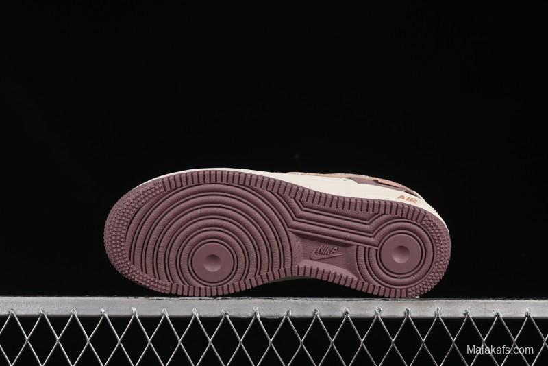 Nike Air Force 1'07 Low Strawberry Bear Custom Casual Sneakers - DB3301-551