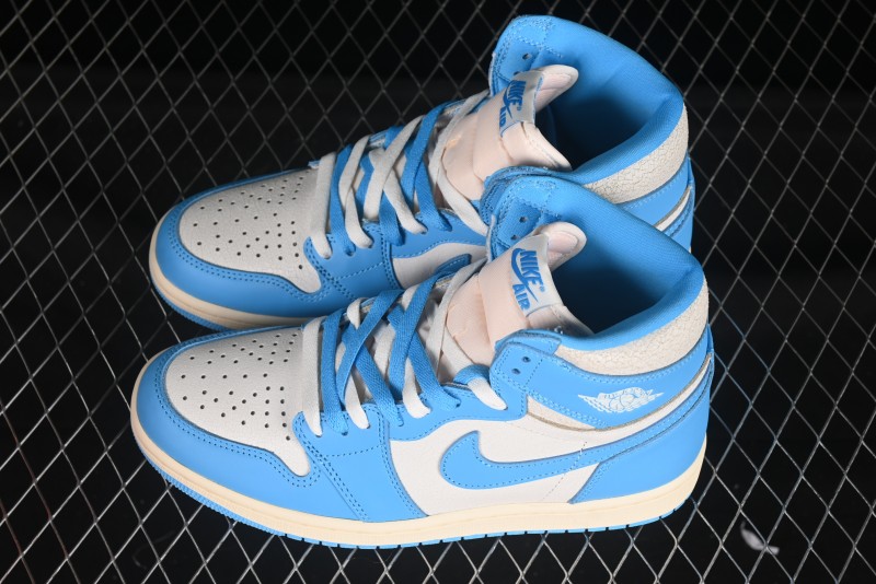 Nike Air Jordan 1 High OG "UNC Reimagined" Retro Basketball Shoes - DZ5485-402