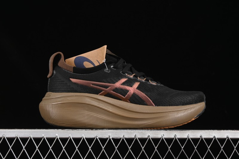 Asics Gel-Nimbus 27 Retro Breathable Casual Shoes Cushioned Durable Running Shoes for Men - 1011C095-001