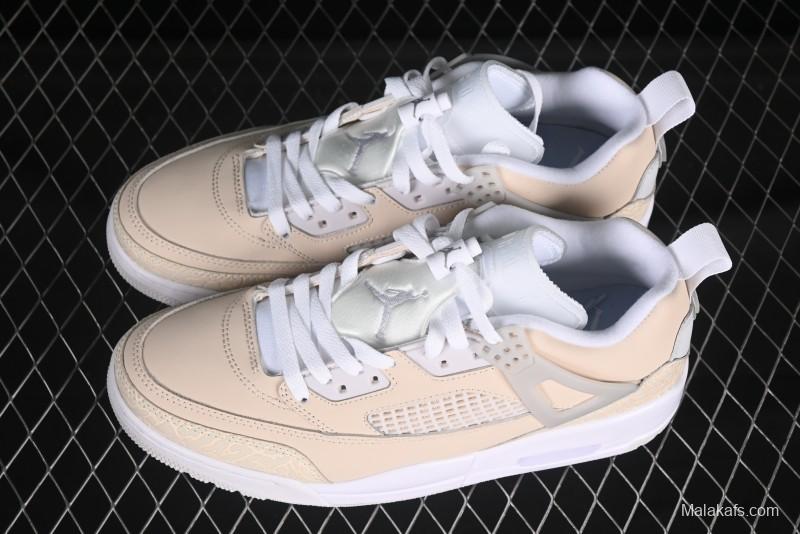 Nike Jordan Spizike Low Retro Blue Hybrid Sneaker with Air Jordan 3, 4, 5, 6 Design Elements - HV6528-100