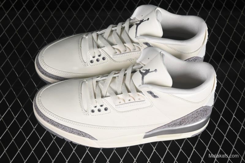 Nike Air Jordan 3 Retro OG Sail Metallic Silver - CK9246-100