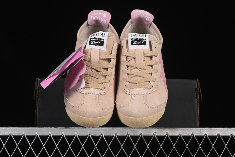 Onitsuka Tiger Mexico 66 Low-Top Leather Running Shoes - 1183C380-200