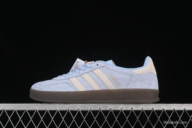 Adidas Originals Gazelle Indoor JI2717 Retro Casual Slip-Resistant Wear-Resistant Low-Top Sneakers