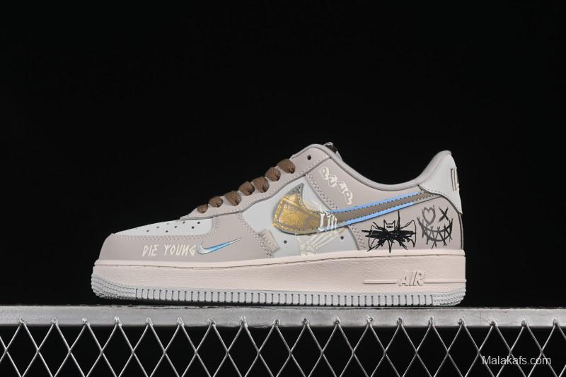 Nike Air Force 1'07 Low Batman DC Comics Series Casual Sneakers - XL2321-111