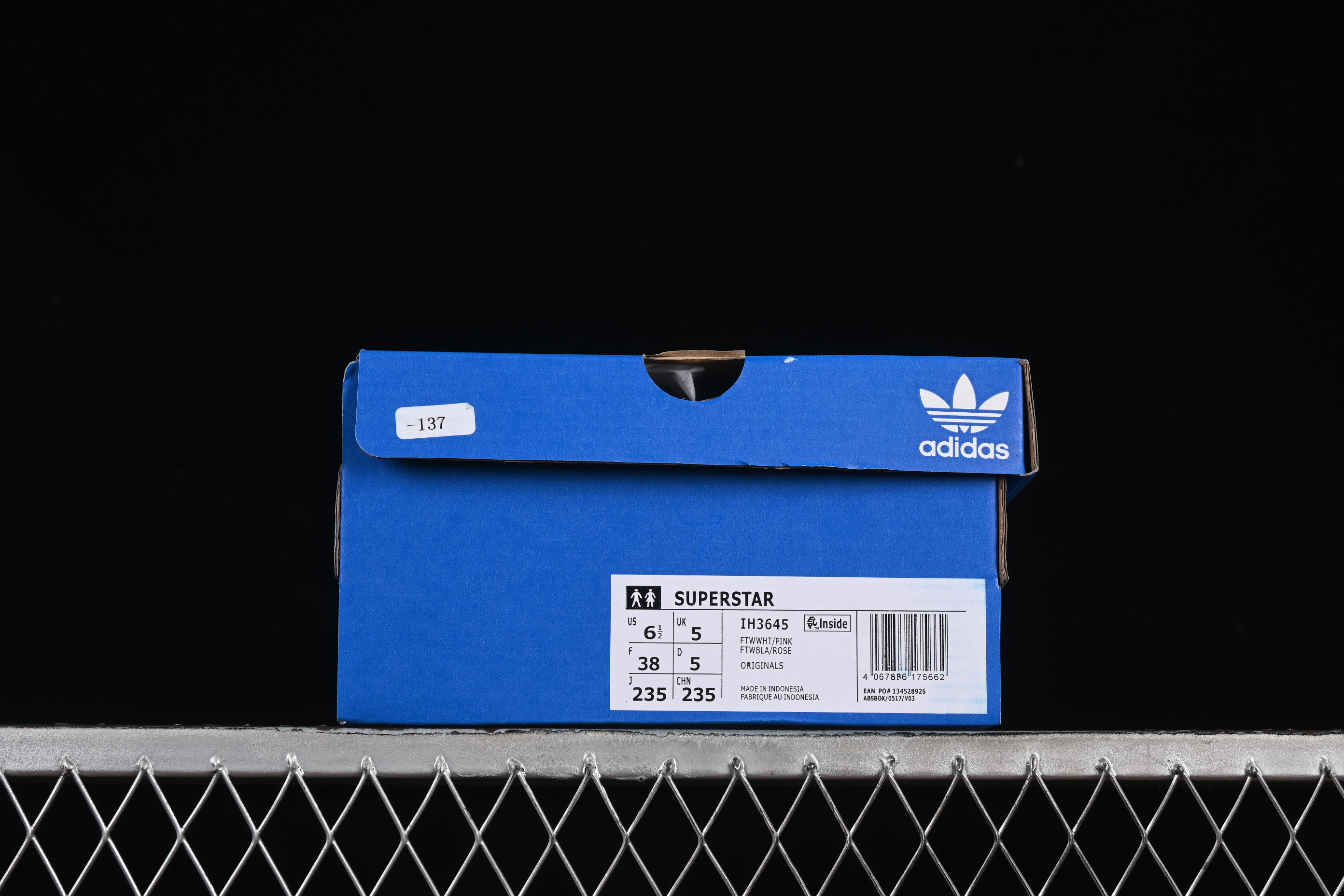 Adidas Clot Superstar Shell Toe Casual Sneakers with Serrated Design - IH3645