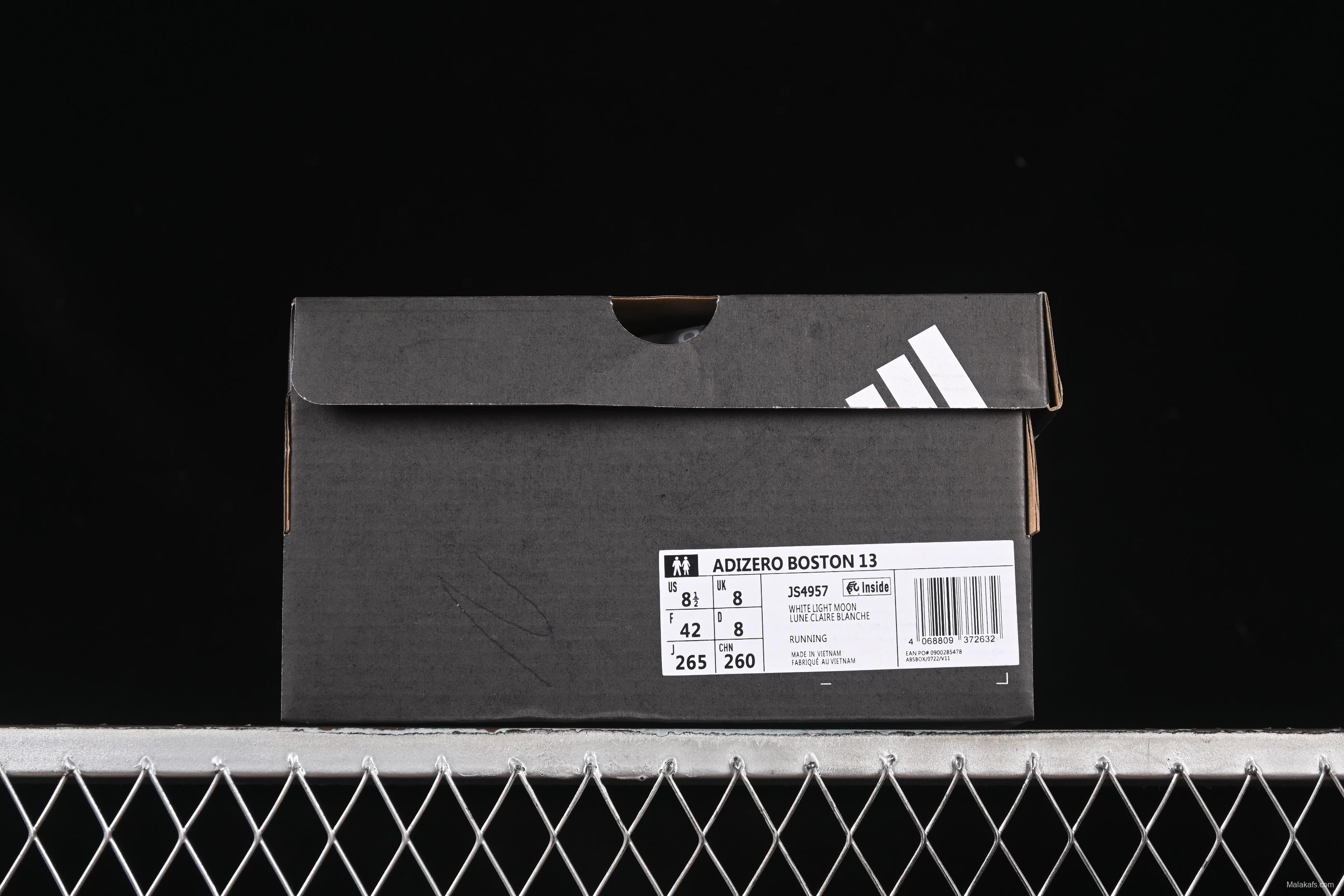 Adidas Adizero Boston 13 Running Shoes with Breathable Design - JS4957